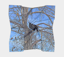 Load image into Gallery viewer, &#39;Autumn Tree&#39; Silk Square Scarf

