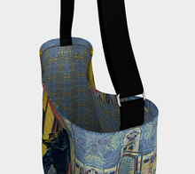 Load image into Gallery viewer, 'Gold Range Raven' Stretchy Day Tote