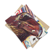 Load image into Gallery viewer, 'Swirly Bird' Ceramic Art Tile