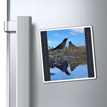 Load image into Gallery viewer, 'Fledgling Portrait #2" Magnet