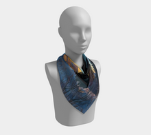 Load image into Gallery viewer, 'Into the Light' Silk Square Scarf