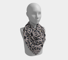 Load image into Gallery viewer, 'Raven Web' Silk Square Scarf