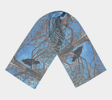Load image into Gallery viewer, 'Autumn Tree' Silk Long Scarf