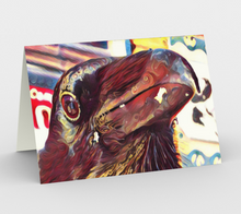 Load image into Gallery viewer, 'Swirly Bird' Art Cards (Set of 3)