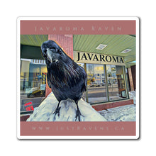 Load image into Gallery viewer, 'Javaroma Raven' Magnet