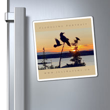 Load image into Gallery viewer, 'Fledgling Portrait #9' Magnet