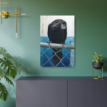 Load image into Gallery viewer, 'Blue Friend' Metal Print