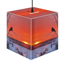 Load image into Gallery viewer, 'Sebastian at Dawn' Cube Lamp