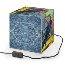 Load image into Gallery viewer, 'Gold Range Raven' Cube Lamp