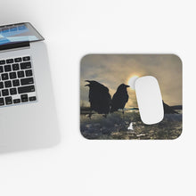 Load image into Gallery viewer, 'Ravens on Ice' Mouse Pad