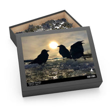 Load image into Gallery viewer, 'Ravens on Ice' Jigsaw Puzzle (120, 252, 500-Piece)