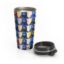 Load image into Gallery viewer, 'Warhol Ravens' Stainless Steel Travel Mug