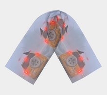Load image into Gallery viewer, 'Ice Fog Taxi' Silk Long Scarf