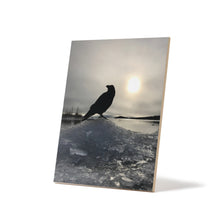 Load image into Gallery viewer, 'Land of Ravens, Gold and Diamonds' Ceramic Art Tile
