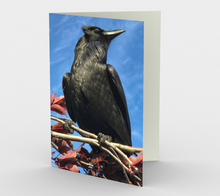 Load image into Gallery viewer, 'Autumn Raven' Art Cards (Set of 3)