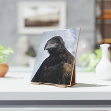 Load image into Gallery viewer, 'Fledgling Portrait' Ceramic Art Tile