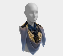 Load image into Gallery viewer, 'Prince of Back Bay I' Silk Square Scarf