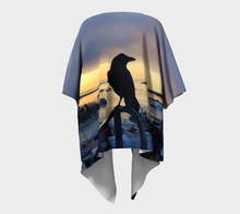 Load image into Gallery viewer, 'Prince of Back Bay' Silk Draped Kimono
