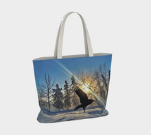 Load image into Gallery viewer, 'Winter Light' Market Tote