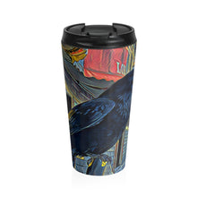 Load image into Gallery viewer, Gold Range Raven' Stainless Steel Travel Mug