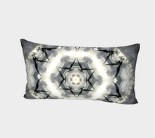 Load image into Gallery viewer, 'Silver Light II' Bed Pillow Sham