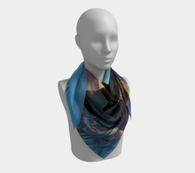 Load image into Gallery viewer, 'Into the Light' Silk Square Scarf