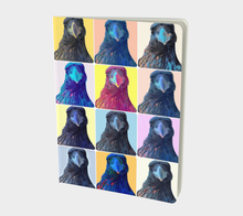 Load image into Gallery viewer, 'Warhol Ravens' Notebook (Large)