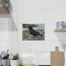 Load image into Gallery viewer, 'Watching the Sunrise' Ceramic Art Tile