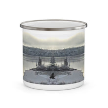 Load image into Gallery viewer, 'Silver Light' Enamel Camping Mug