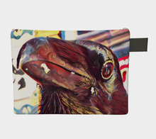 Load image into Gallery viewer, 'Swirly Bird' Zipper Carry-All