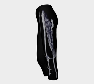'Sword and Feather' Capris