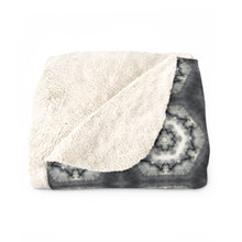 Load image into Gallery viewer, 'Silver Light' Sherpa Fleece Blanket