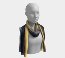 Load image into Gallery viewer, 'Prince of Back Bay' Silk Long Scarf