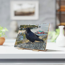 Load image into Gallery viewer, 'Watching the Sunrise' Ceramic Art Tile