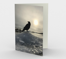 Load image into Gallery viewer, 'Land of Ravens, Gold & Diamonds' Art Cards (Set of 3)