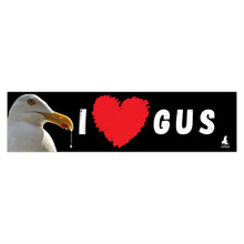 Load image into Gallery viewer, 'I Love Gus' Bumper Sticker (Black)