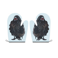 Load image into Gallery viewer, 'Baby Blue' Oven Mitts & Pot Holders Set