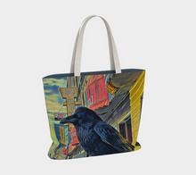 Load image into Gallery viewer, 'Gold Range Raven' Market Tote
