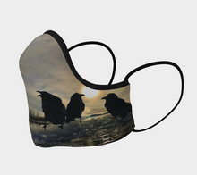 Load image into Gallery viewer, 'Ravens on Ice' Face Covering