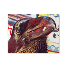Load image into Gallery viewer, 'Swirly Bird' Ceramic Art Tile