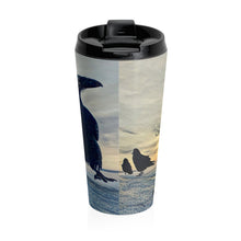 Load image into Gallery viewer, 'Watchers' Stainless Steel Travel Mug