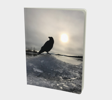 Load image into Gallery viewer, 'Land of Ravens, Gold & Diamonds' Notebook (Large)