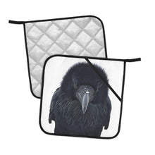 Load image into Gallery viewer, 'One Hour Max' Oven Mitts & Pot Holders Set