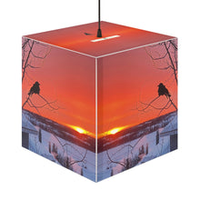 Load image into Gallery viewer, 'Sebastian at Dawn' Cube Lamp
