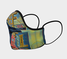 Load image into Gallery viewer, "Gold Range Raven" Face Covering