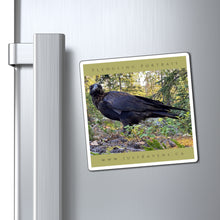 Load image into Gallery viewer, 'Fledgling Portrait #8' Magnet