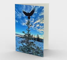 Load image into Gallery viewer, 'Christmas Tree Angel' Art Cards (Set of 3)