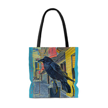 Load image into Gallery viewer, ‘Gold Range Raven’ Tote Bag (Large)