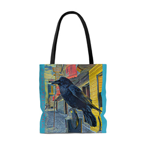 ‘Gold Range Raven’ Tote Bag (Large)