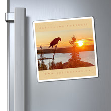 Load image into Gallery viewer, 'Fledgling Portrait #5' Magnet